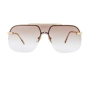 AIRE Venatici in Bright Gold & Light Brown Grad New Womens Sunnies